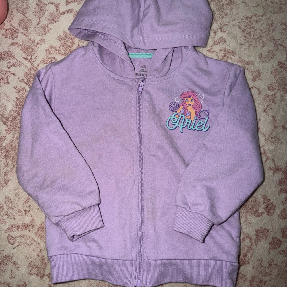 Disney Ariel Kids Hoodie - Lavender